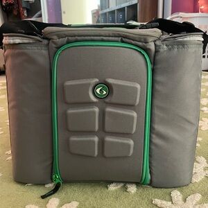 6 pack fitness meal prep bag